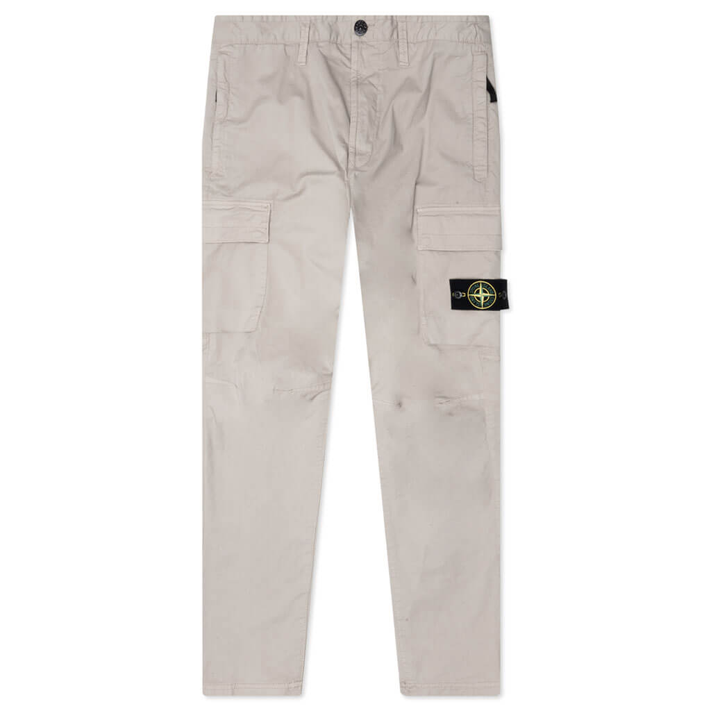 Stone Island Regular Fit Tapered Pants - Dove Grey