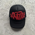 Syna Trucker Cap - Black/Red Ironleague