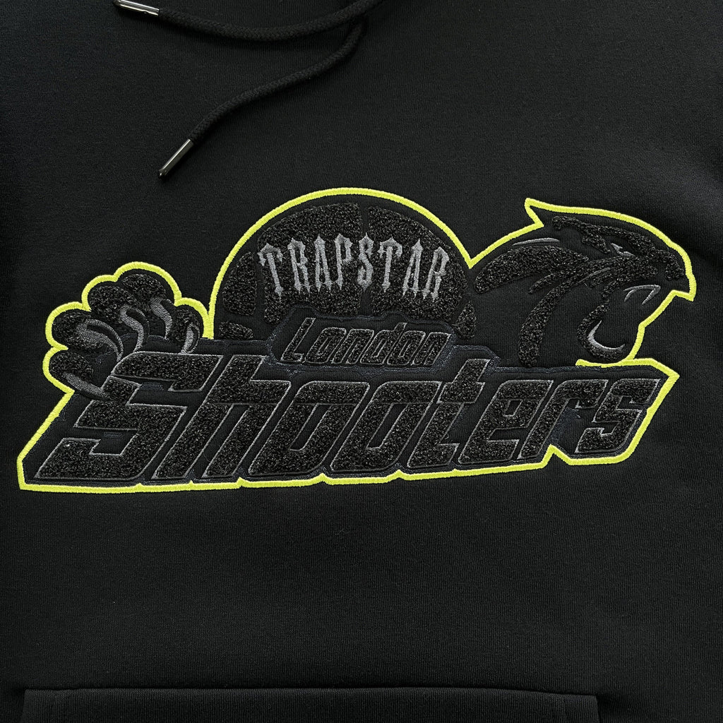 Trapstar Shooters Tracksuit - Black/Yellow Ironleague