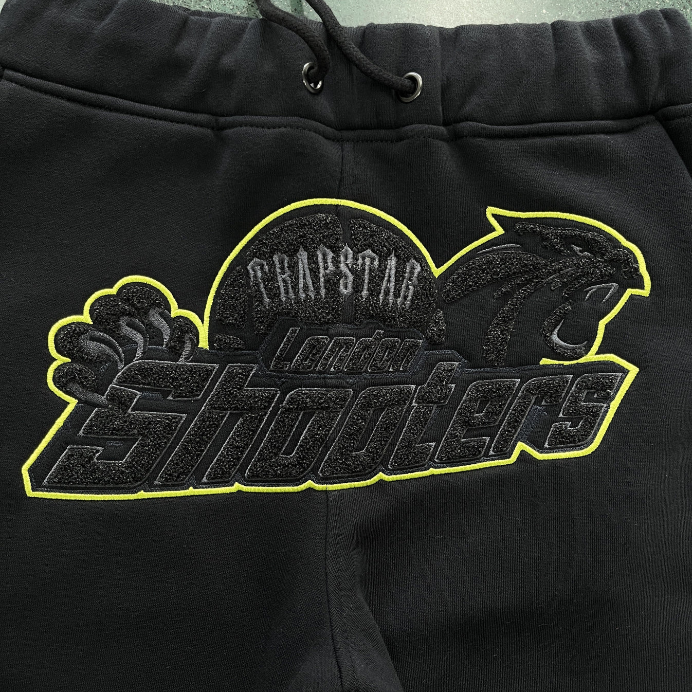 Trapstar Shooters Tracksuit - Black/Yellow Ironleague