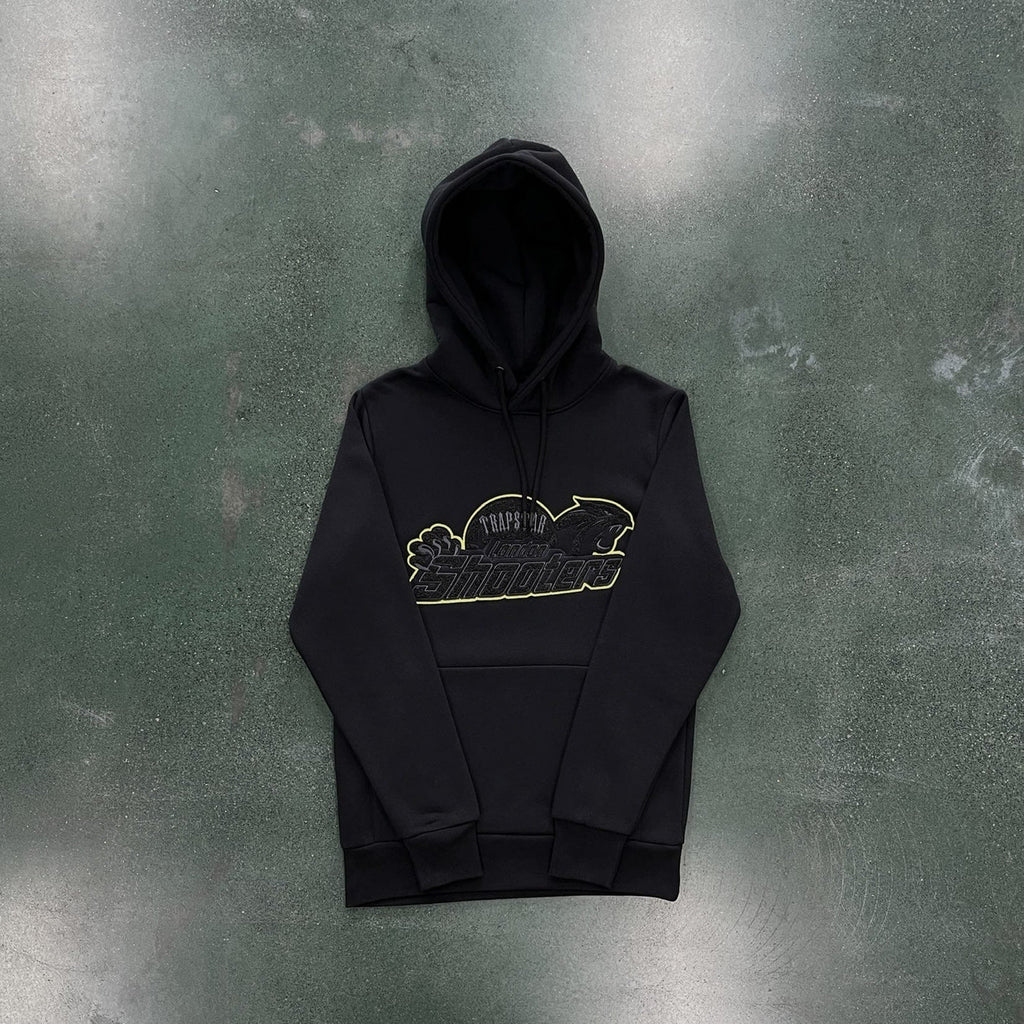 Trapstar Shooters Tracksuit - Black/Yellow Ironleague