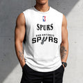 FINAL SALE - NEW CUSTOMIZED NBA23 SAS SAN ANTONIO SPURS TANKTOP & GYM SHIRT