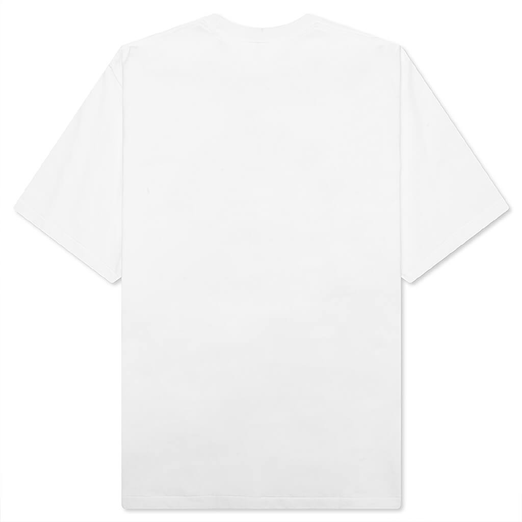 A BATHING APE STA Houndstooth Ape Head Tee - White/Black