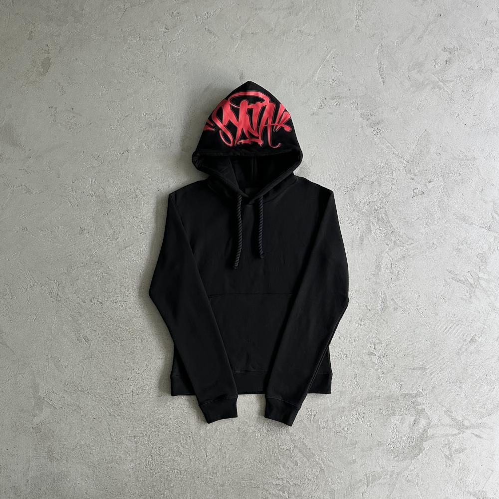 Syna Tracksuit - Black/Red Ironleague
