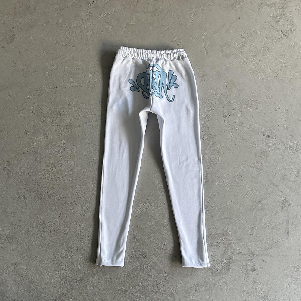 Syna Tracksuit - White/Blue Ironleague