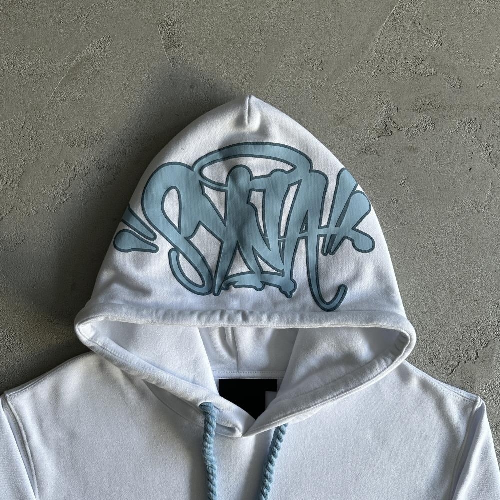 Syna Tracksuit - White/Blue Ironleague