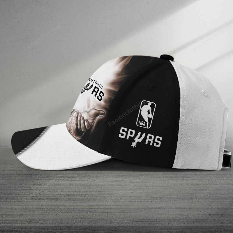 FINAL SALE - NEW CUSTOMIZED NBA23 SAS SAN ANTONIO SPURS CLASSIC CAP
