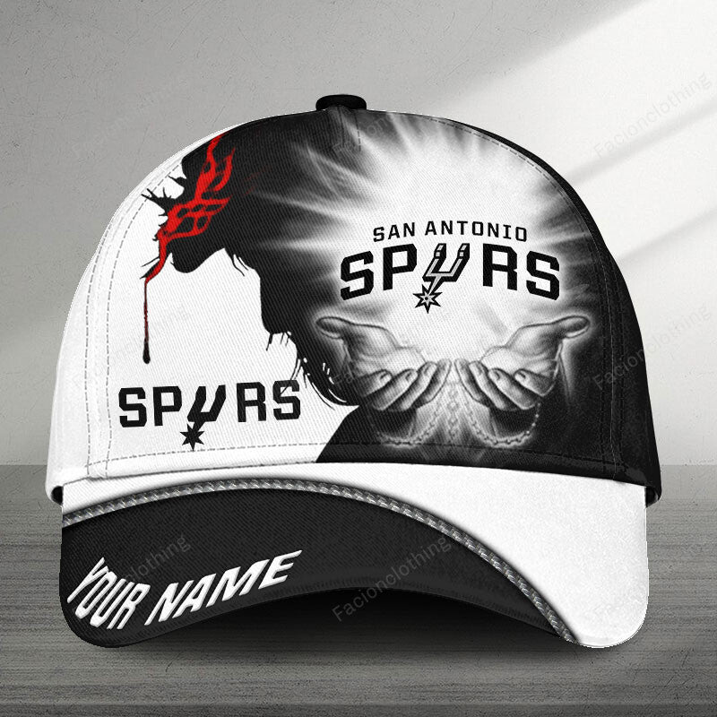 FINAL SALE - NEW CUSTOMIZED NBA23 SAS SAN ANTONIO SPURS CLASSIC CAP