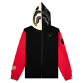 A BATHING APE Shark Full Zip Hoodie China - Black