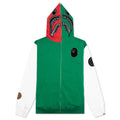A BATHING APE Shark Full Zip Hoodie Italy - Green