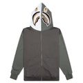 A BATHING APE Shark Full Zip Hoodie #2 - Olive Drab