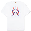A BATHING APE Shark Tee Japan - White