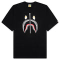 A BATHING APE Shark Tee Malaysia - Black
