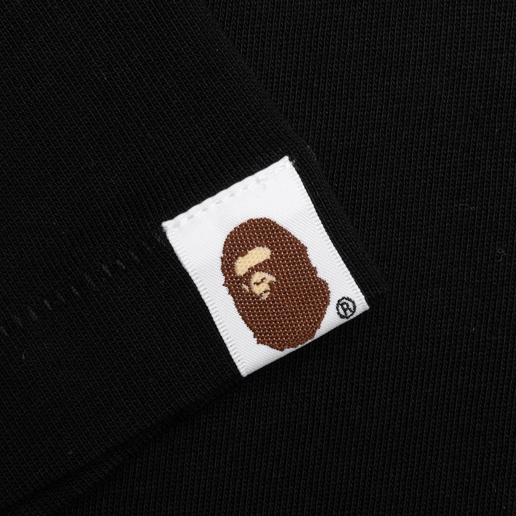 A BATHING APE Shark Tee #1 - Black
