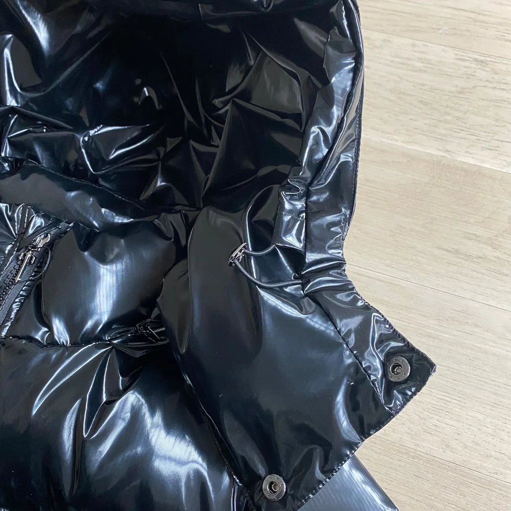 Trapstar Irongate Arch Puffer Jacket - Glossy Black Ironleague