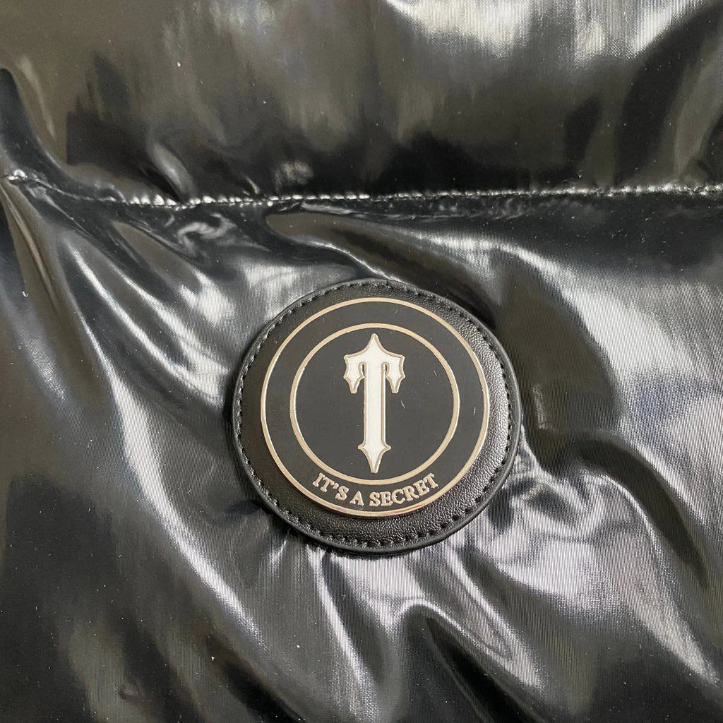 Trapstar Irongate Arch Puffer Jacket - Glossy Black Ironleague