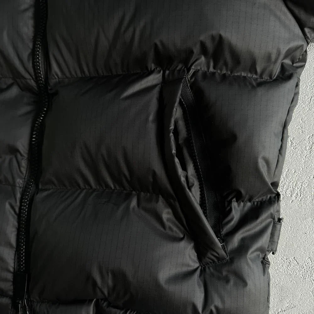 Trapstar Shooters Detachable Hooded Puffer Jacket - Black Ironleague