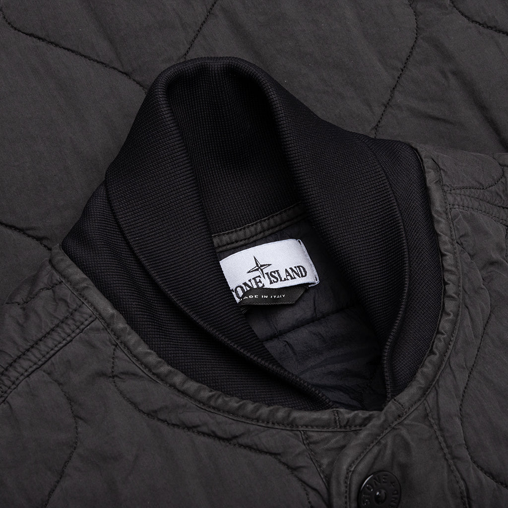 Stone Island Quilted Nylon Vest - Lead Grey
