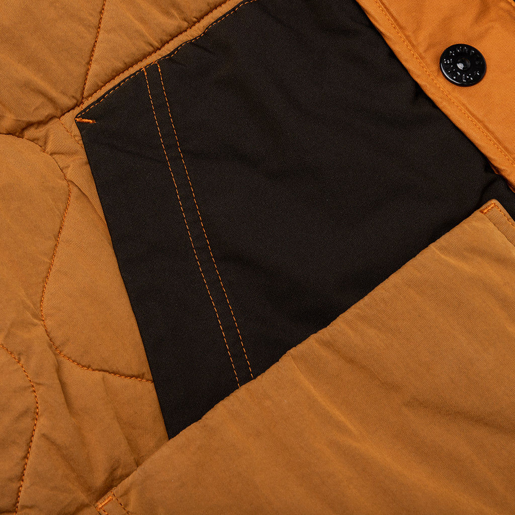 Stone Island Quilted Vest - Rust