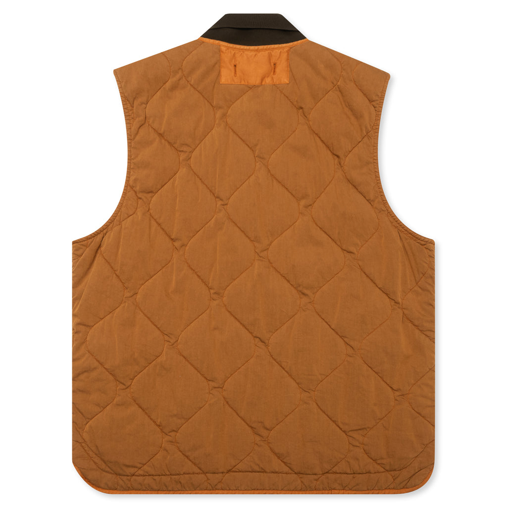 Stone Island Quilted Vest - Rust