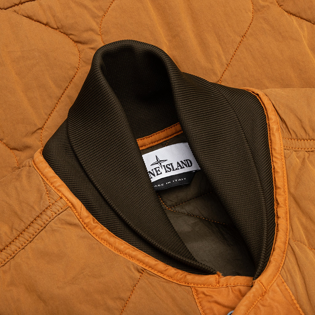Stone Island Quilted Vest - Rust