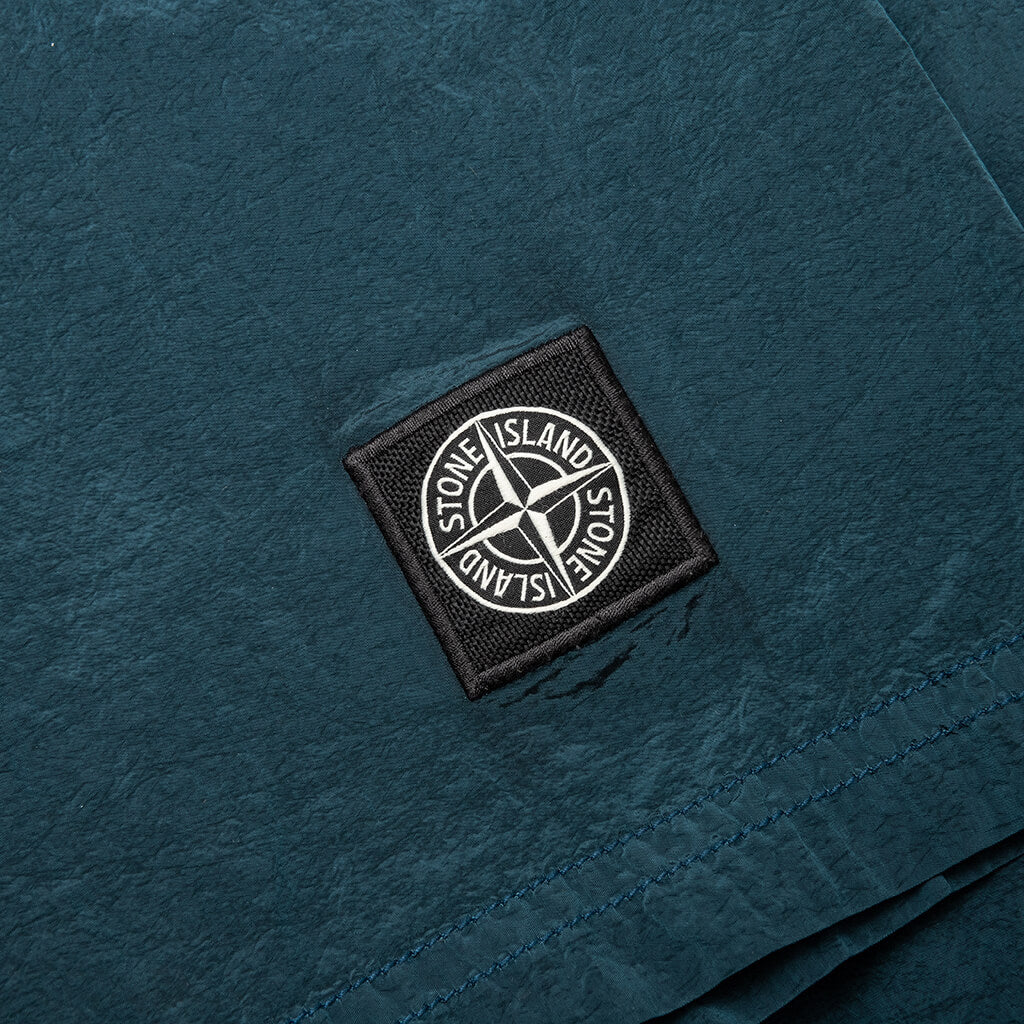 Stone Island Nylon Shorts - Petrol
