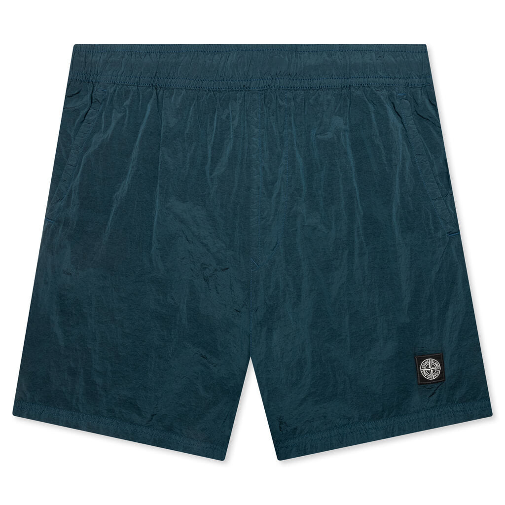 Stone Island Nylon Shorts - Petrol
