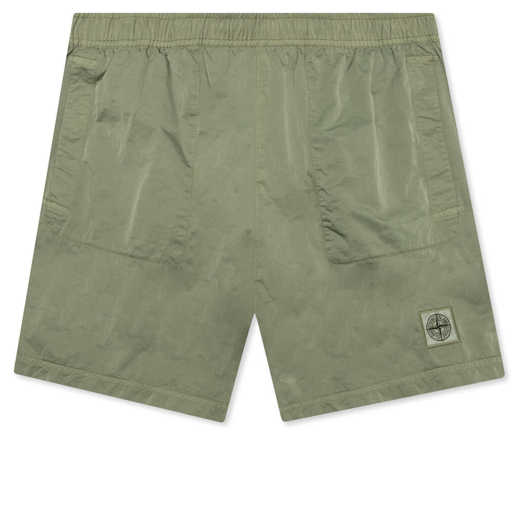 Stone Island Beach Shorts - Sage