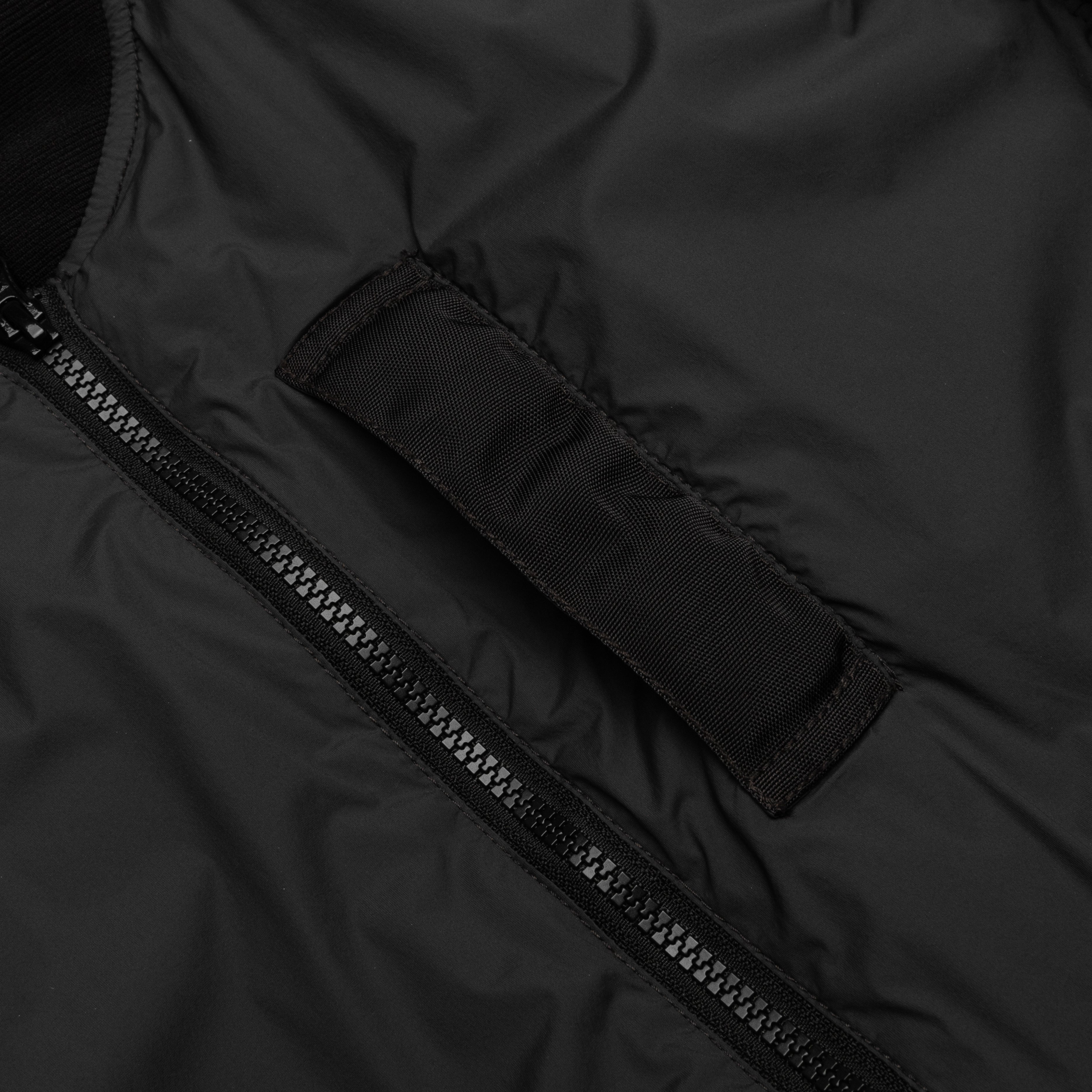 Stone Island Skin Touch Nylon Bomber Jacket - Charcoal