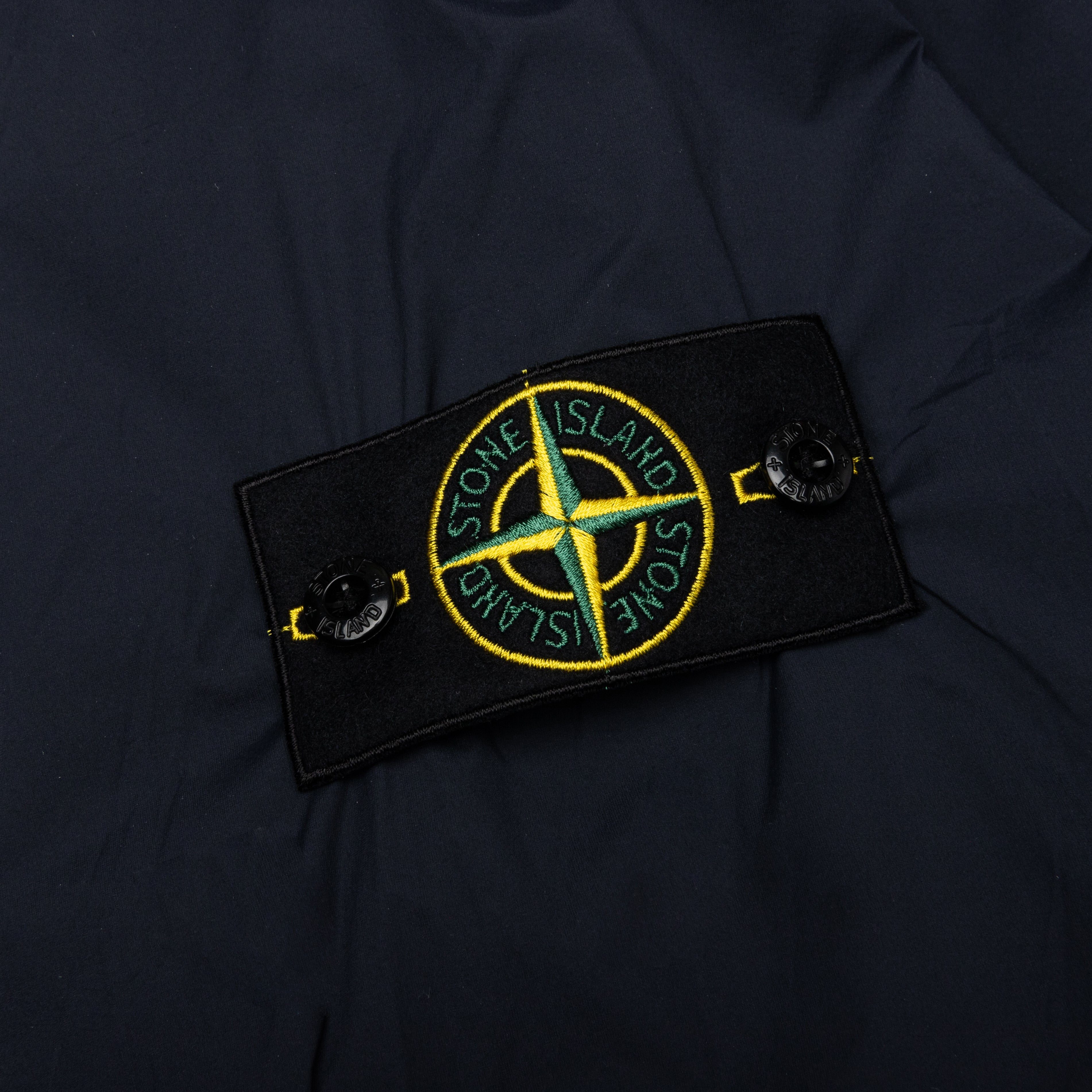Stone Island Skin Touch Nylon Bomber Jacket - Navy Blue