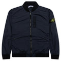 Stone Island Skin Touch Nylon Bomber Jacket - Navy Blue