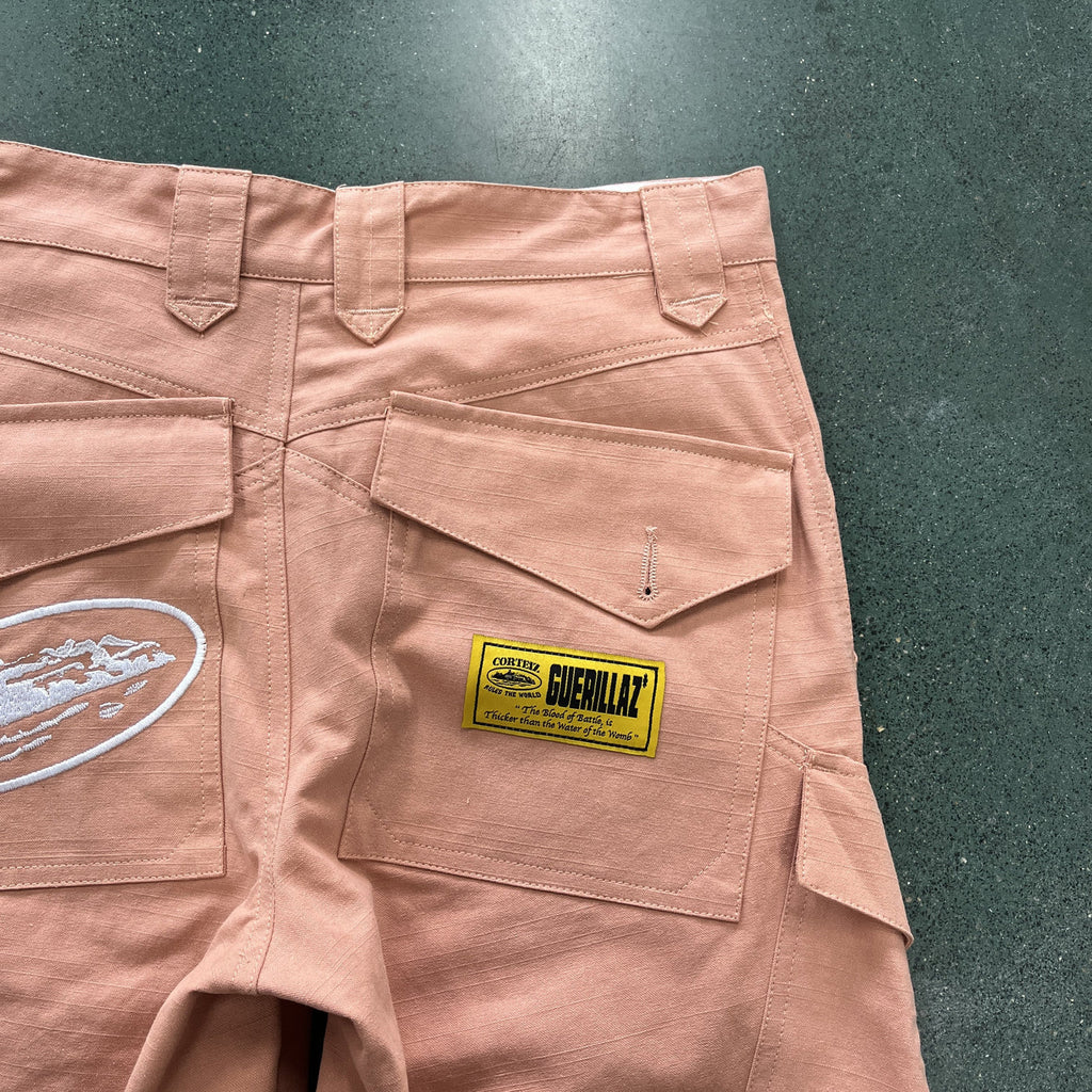 Corteiz Slant Pocket Pants - Pink Ironleague