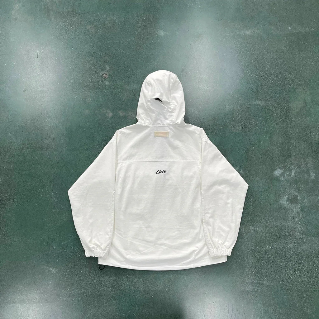 Corteiz Slant Pocket Jacket - White Ironleague