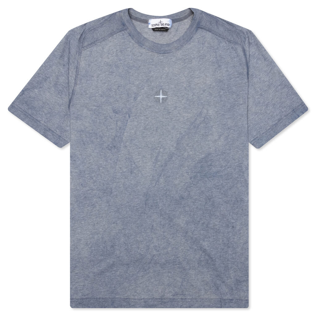 Stone Island S/S T-Shirt 22993 - Dark Blue Melange