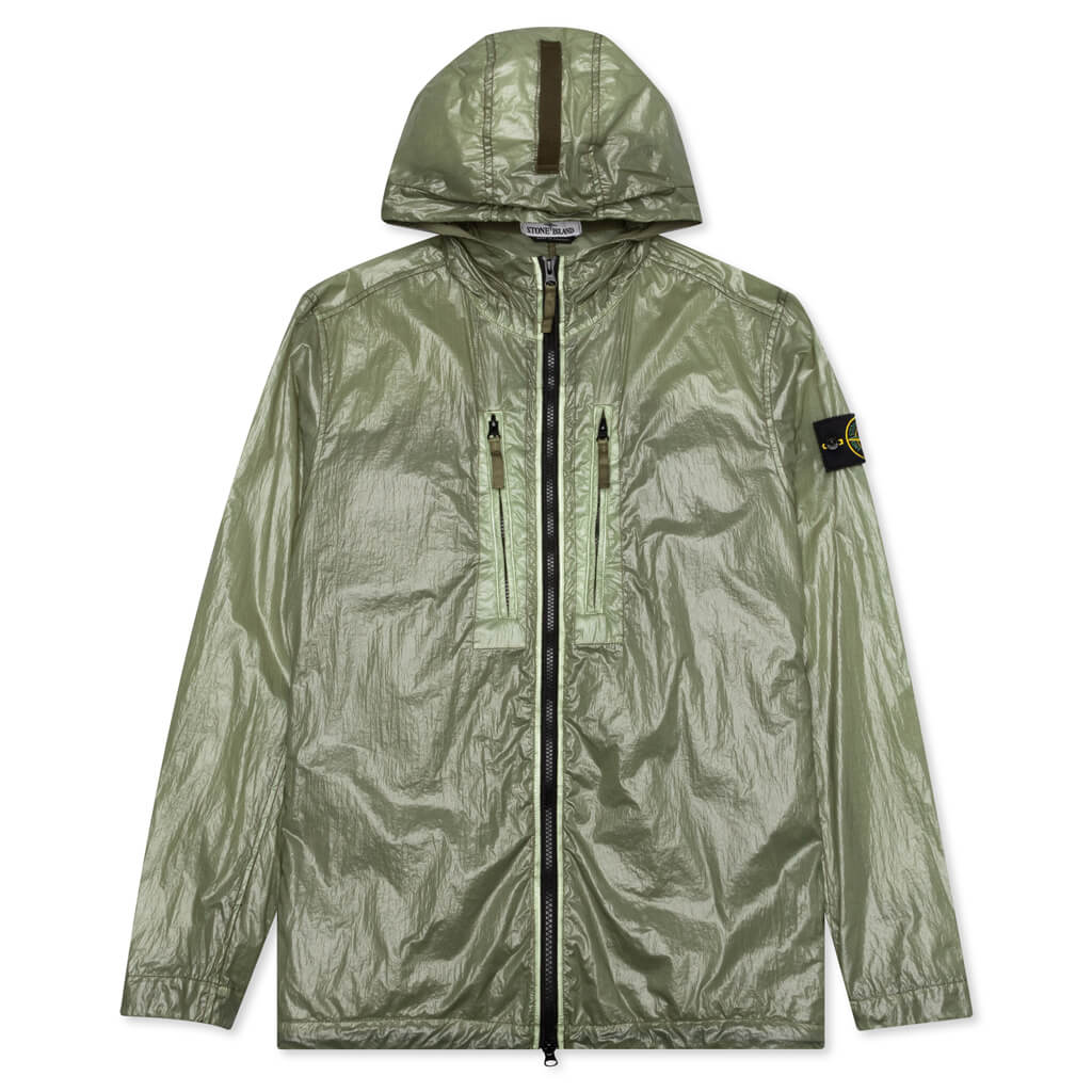 Stone Island Packable Hooded Jacket 43034 - Olive