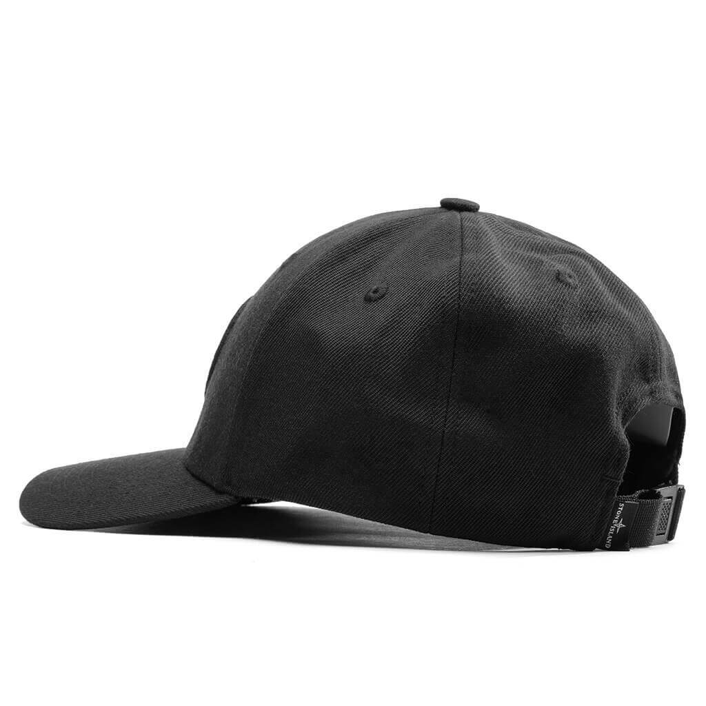 Stone Island 6-Panel Cap - Black