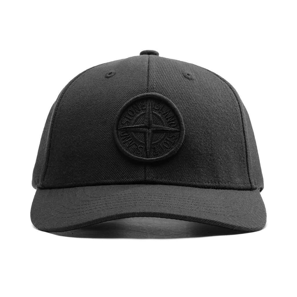Stone Island 6-Panel Cap - Black
