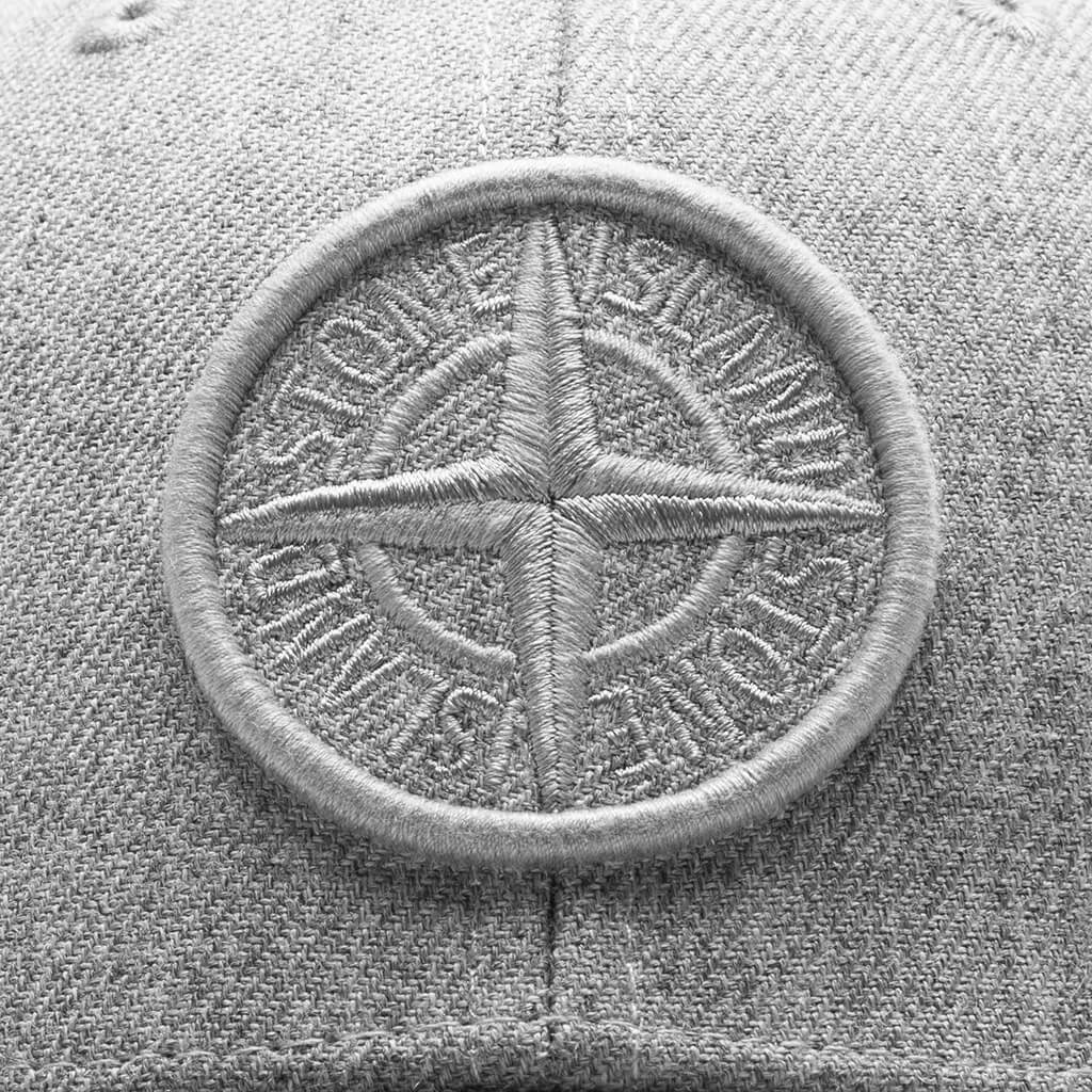 Stone Island 6-Panel Cap - Dust Melange