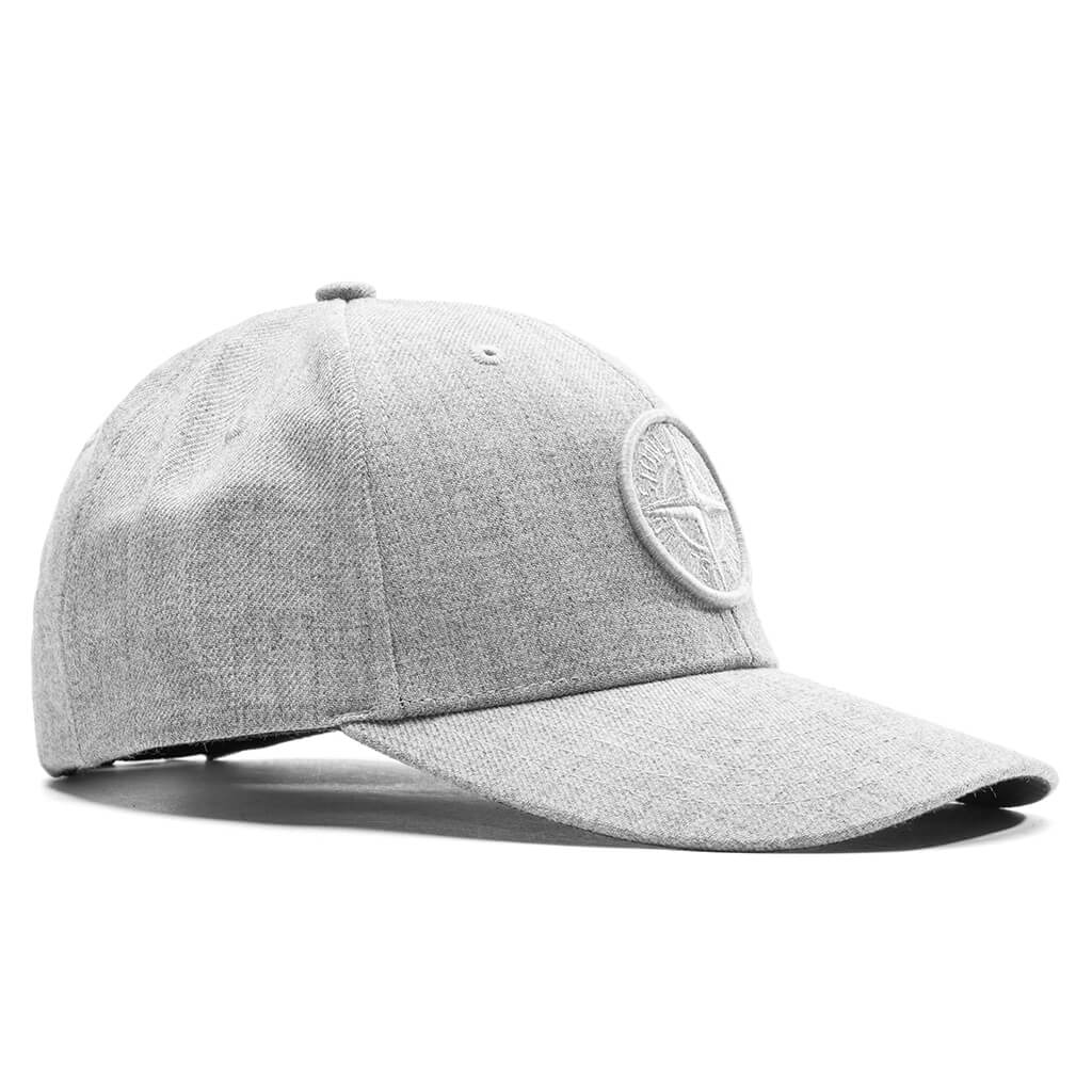 Stone Island 6-Panel Cap - Dust Melange