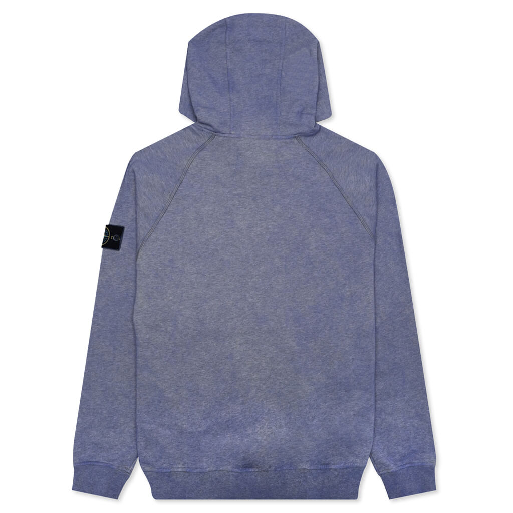 Stone Island Hooded Sweatshirt 62090 - Dark Blue Melange