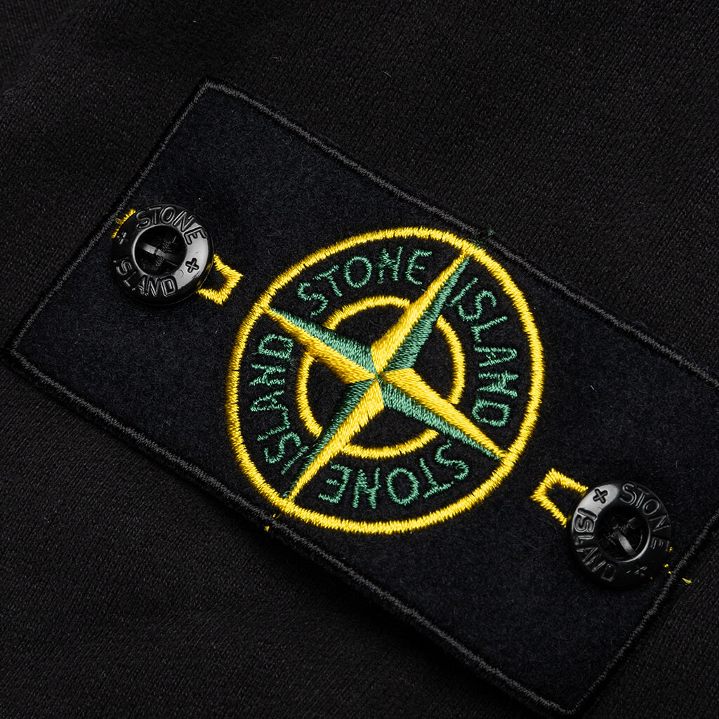Stone Island Crewneck Sweatshirt 63020 - Black