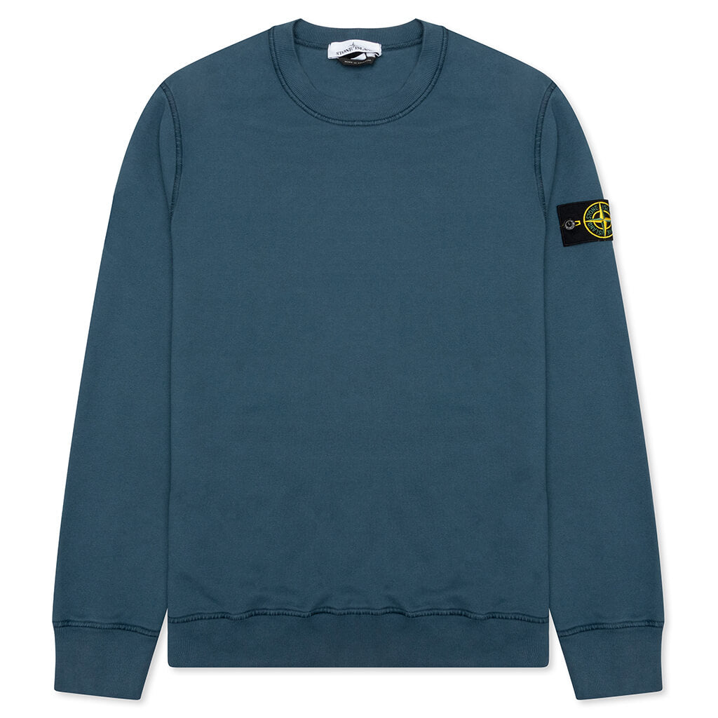 Stone Island Crewneck Sweatshirt 63020 - Cobalt Blue