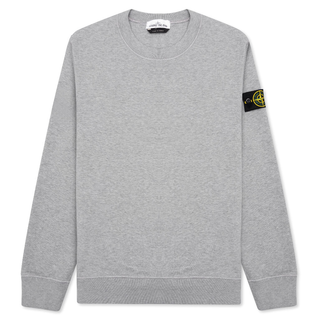 Stone Island Crewneck Sweatshirt 63020 - Melange Grey