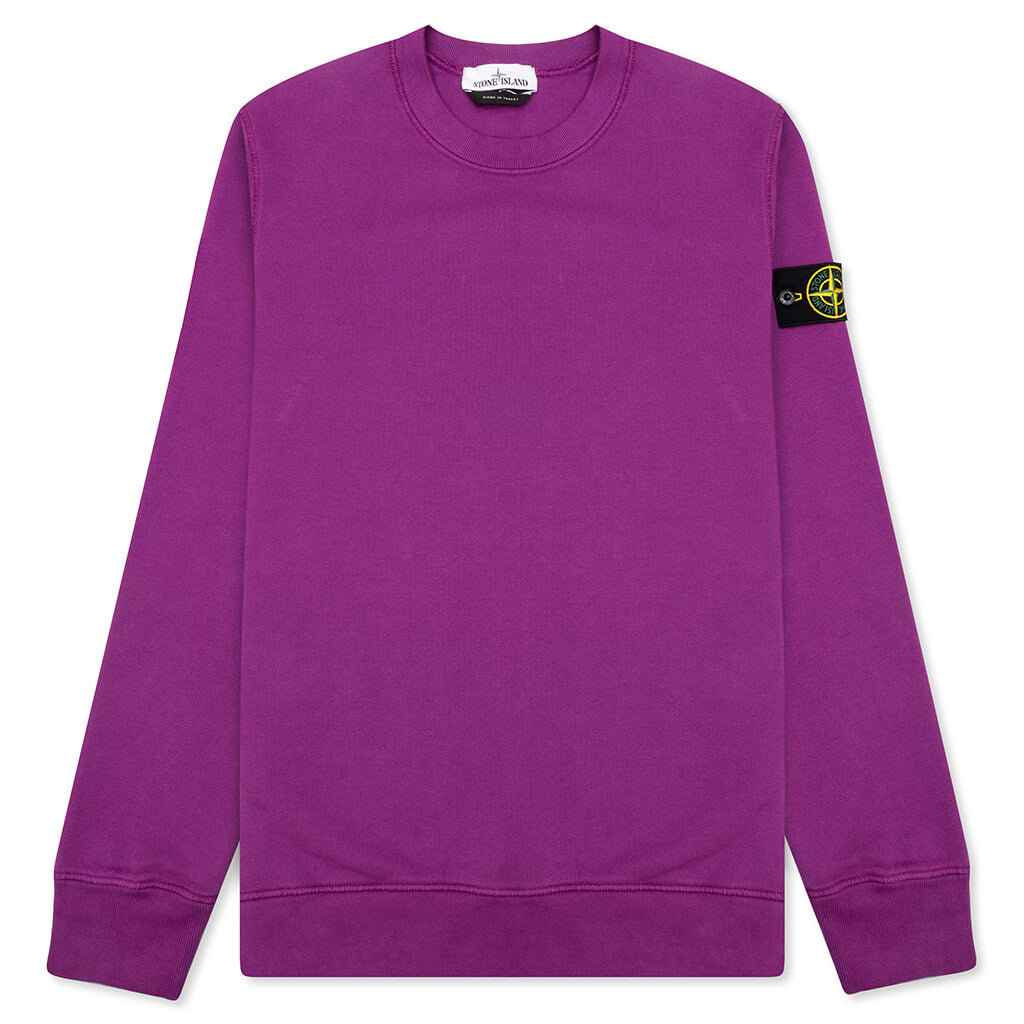 Stone Island Crewneck Sweatshirt 63020 - Purple