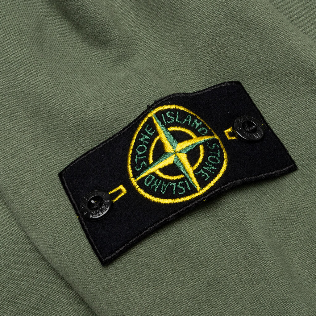 Stone Island Crewneck Sweatshirt 63020 - Sage Green
