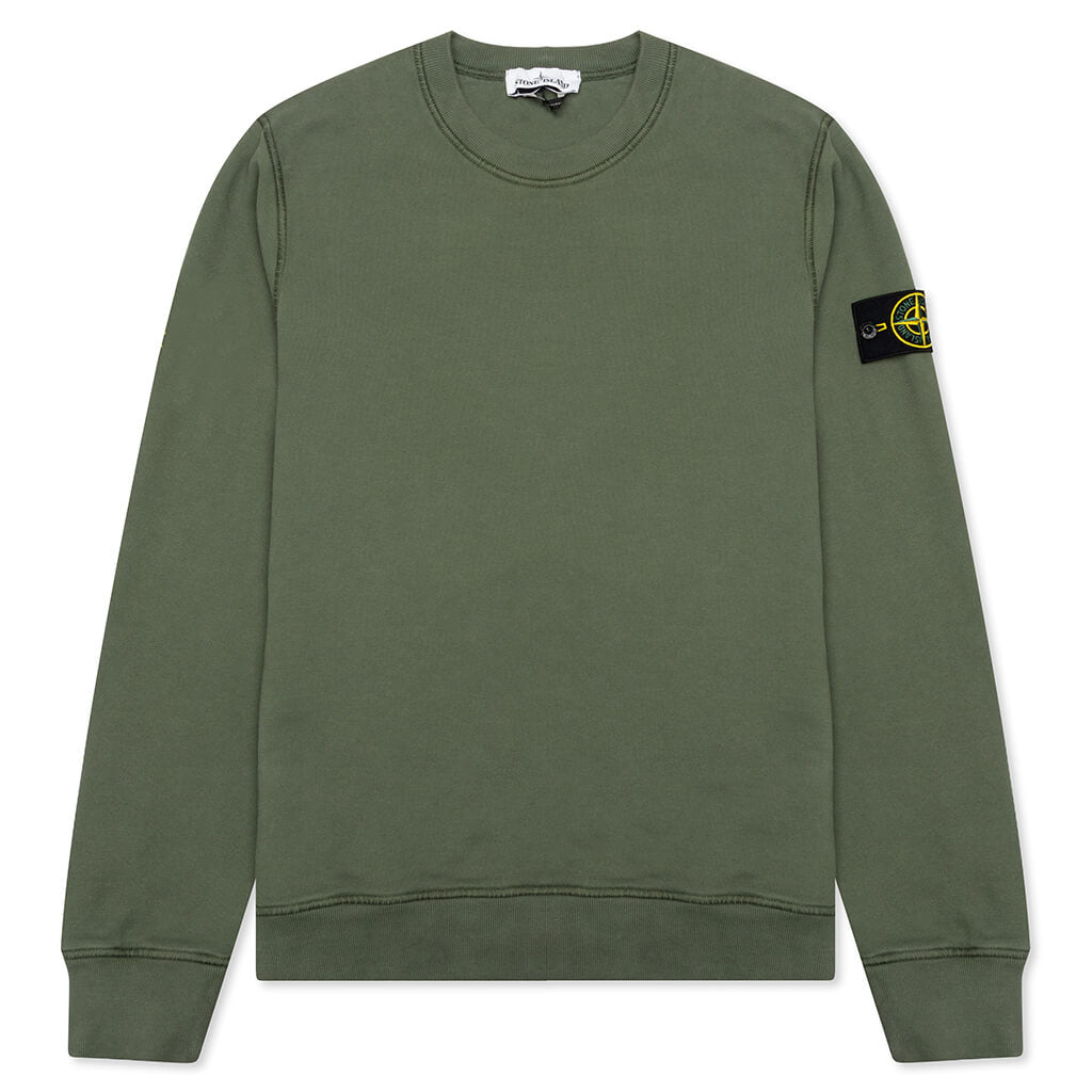 Stone Island Crewneck Sweatshirt 63020 - Sage Green
