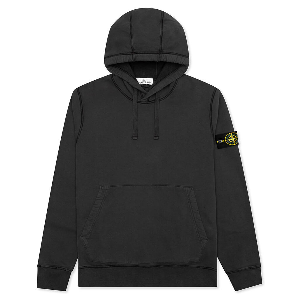 Stone Island Hooded Sweatshirt 64120 - Charcoal