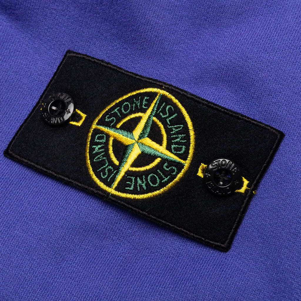 Stone Island Hooded Sweatshirt 64120 - Periwinkle