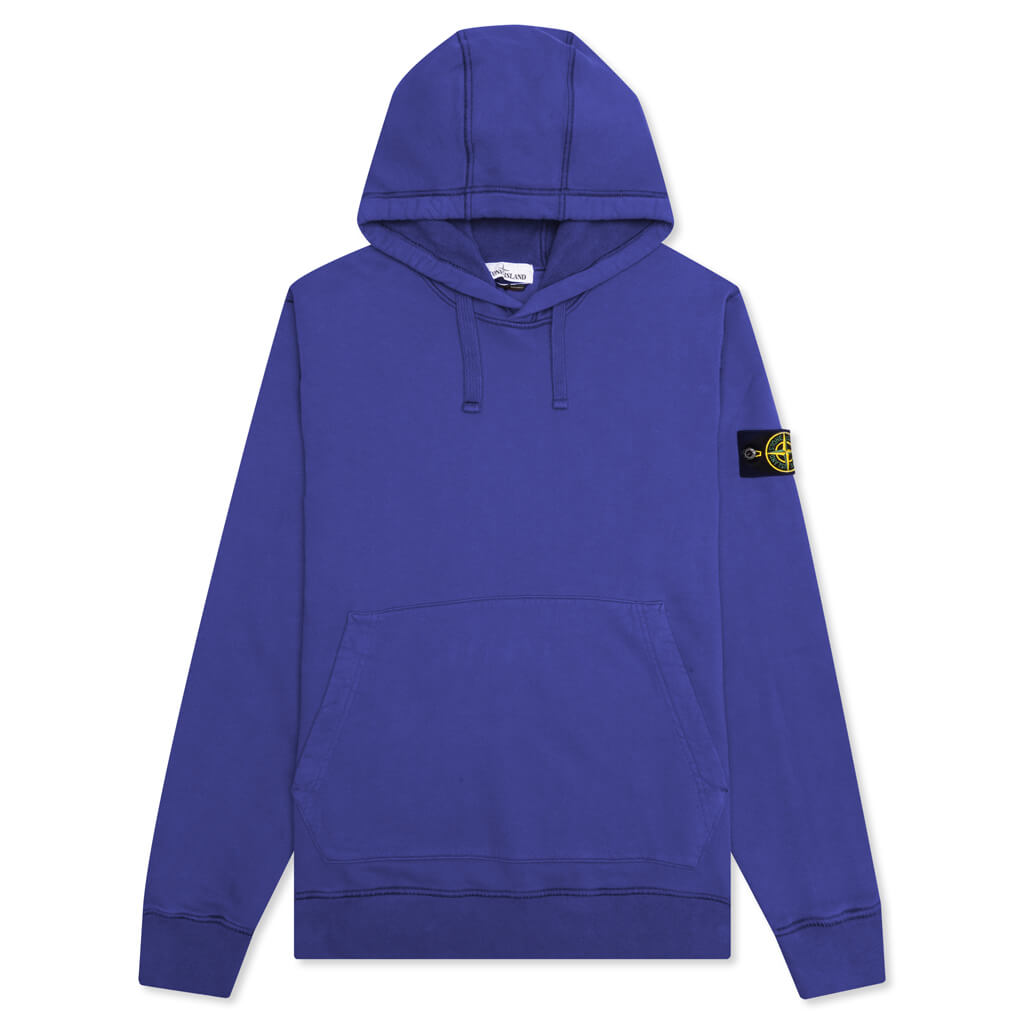 Stone Island Hooded Sweatshirt 64120 - Periwinkle