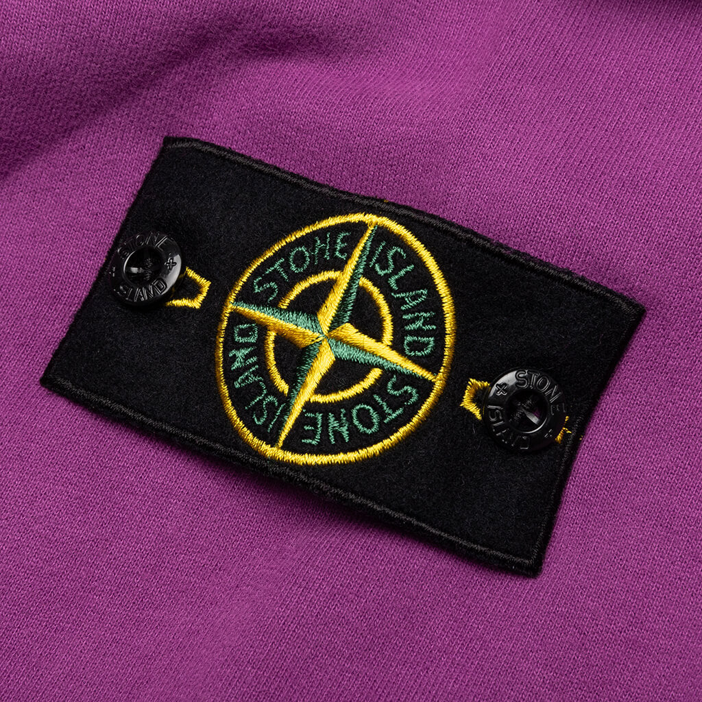 Stone Island Hooded Sweatshirt 64120 - Purple